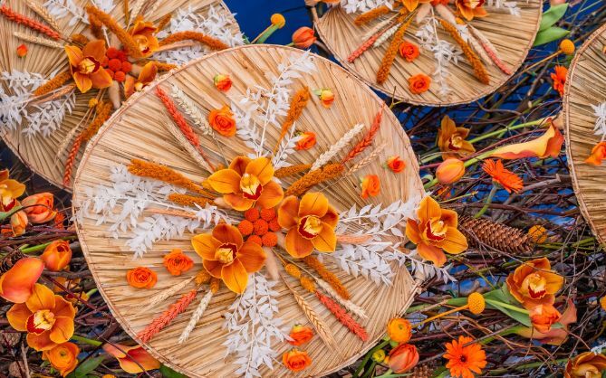 Floral Art Dried Flowers