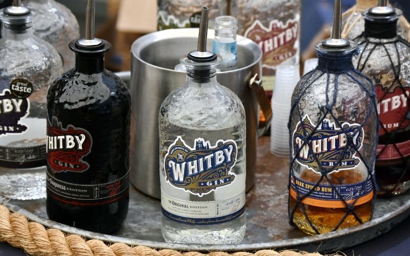 Food Drink Whitby Gin Rum