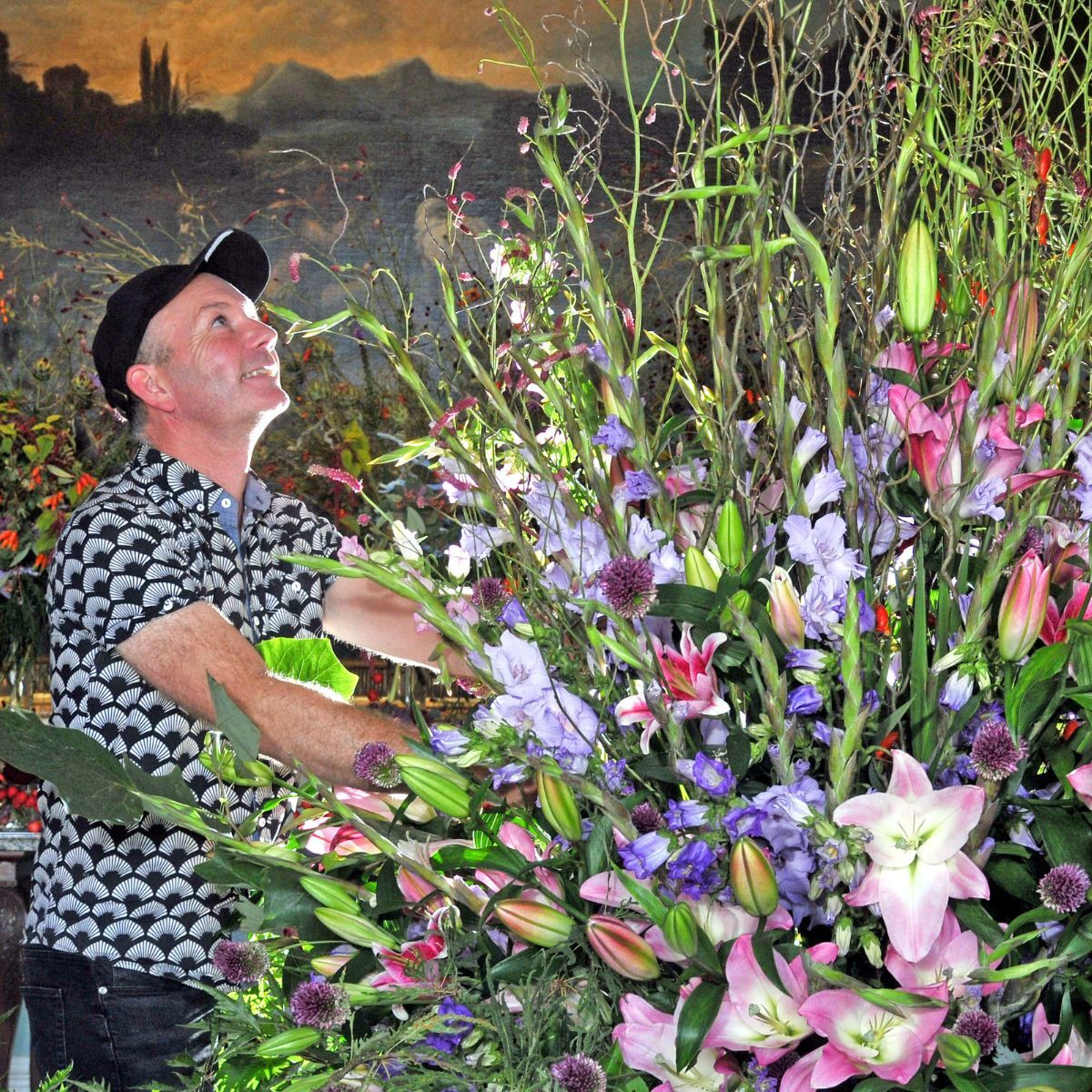 Jonathan Moseley Floral Displays in Newby Hall