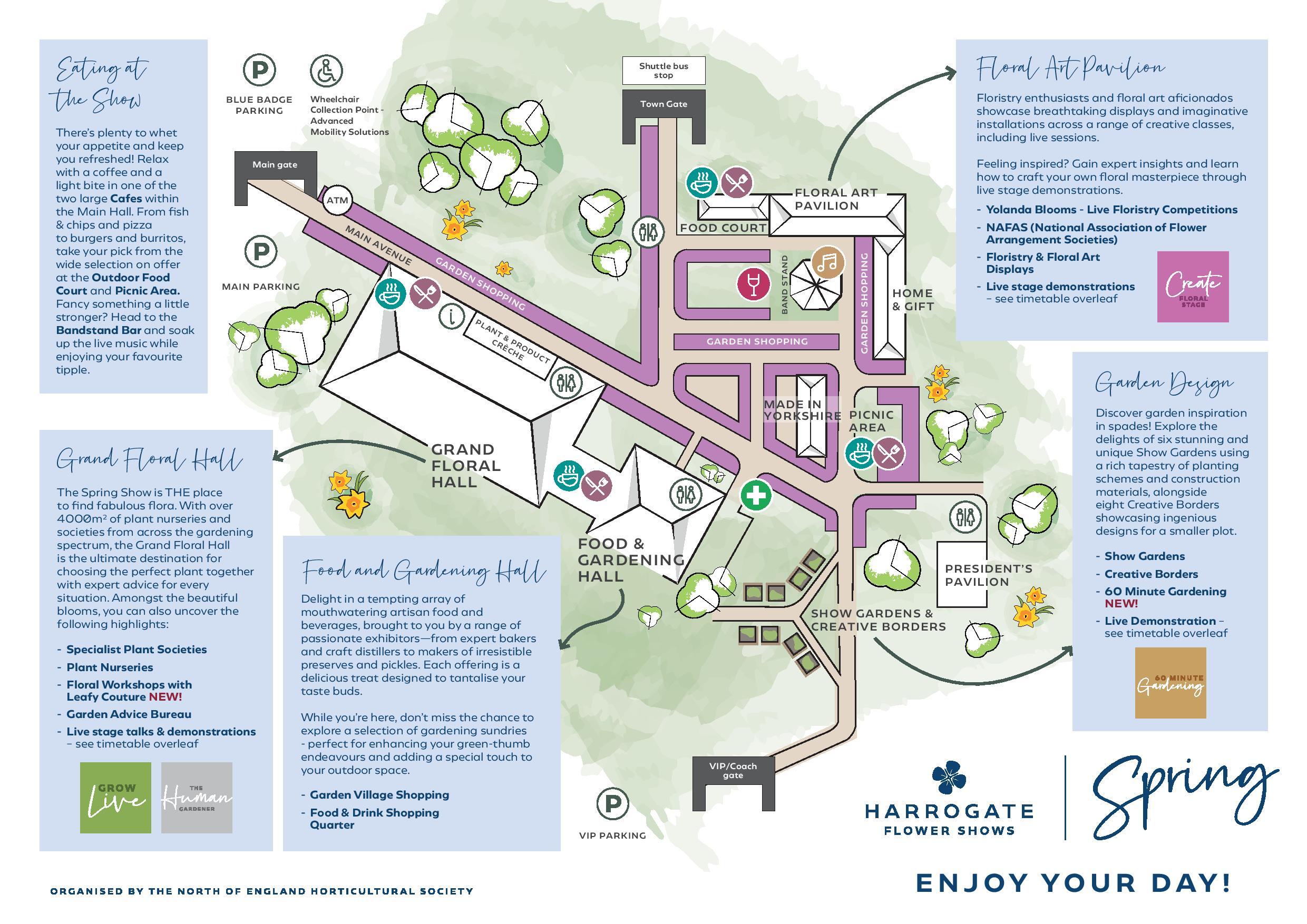 Spring 2025 Show Map