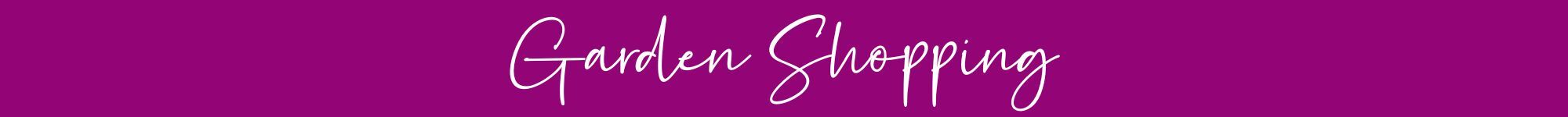 Spring Garden Shopping 1